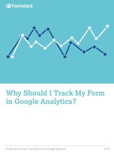 track form with google analytics