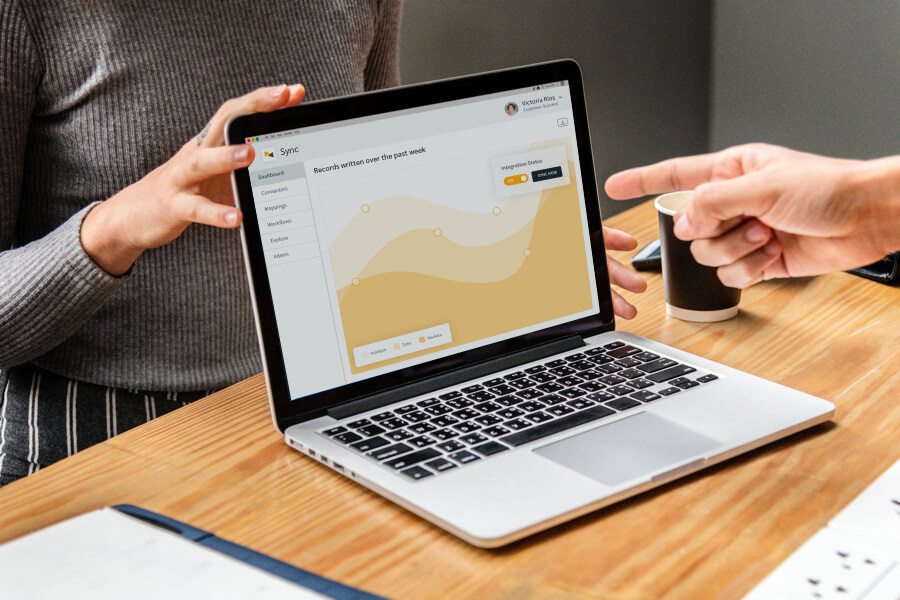Tame Data Chaos with a Seamless Sales & Marketing Data Sync graphic