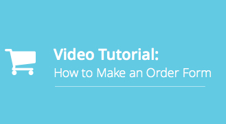make an order form