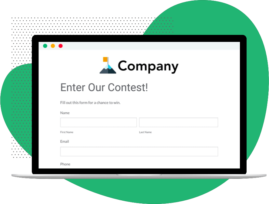 Digital Contest Form