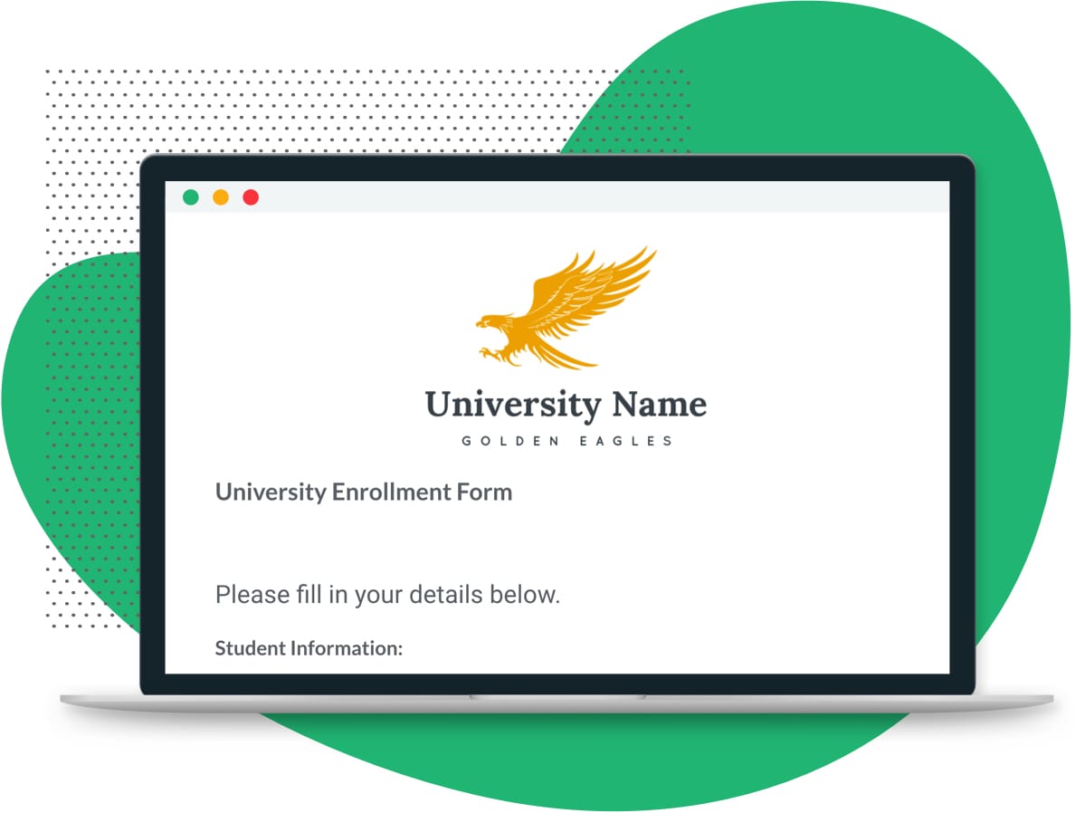 student enrollment form template formstack enrollment form template