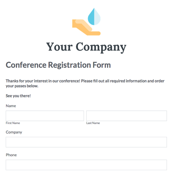 Conference Registration Forms Template Flyer Template conference-registration-forms-template-flyer-template