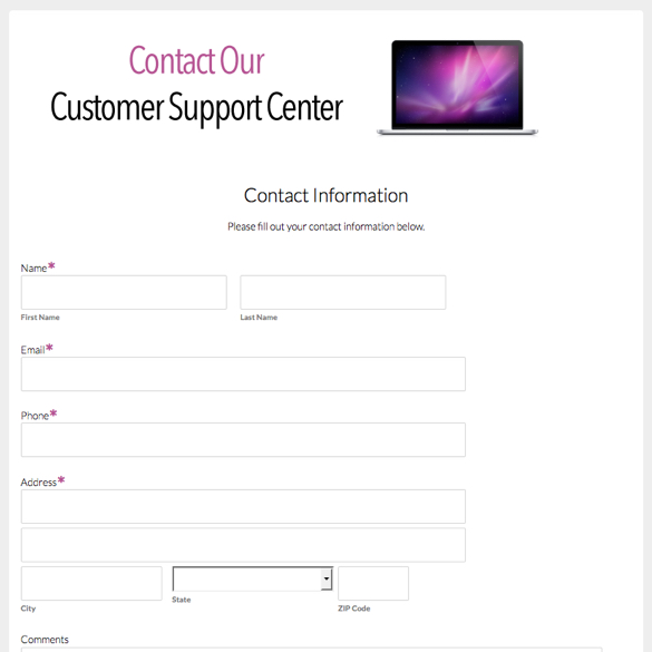 Html form css examples