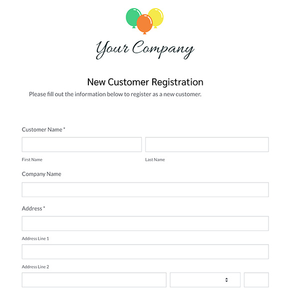 New Customer Welcome Letter Workflow graphic