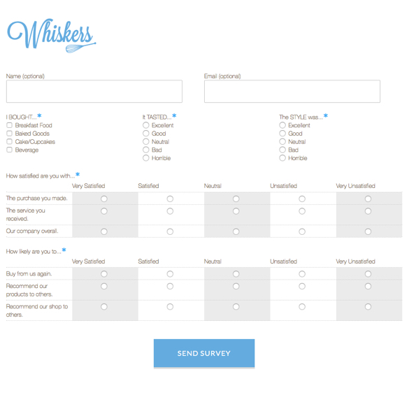 Customer Survey graphic