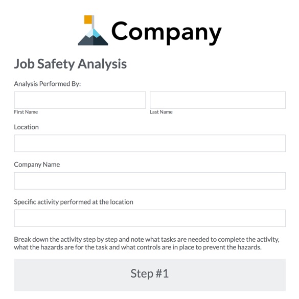 Job Safety Analysis graphic