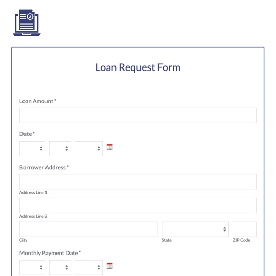 Loan Agreement Template graphic
