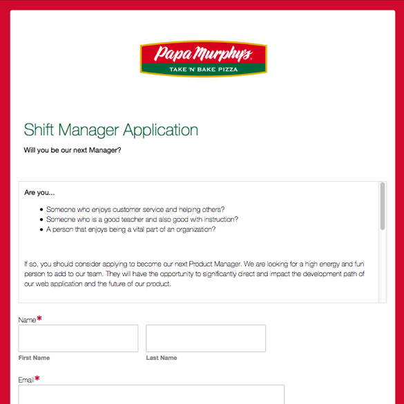 Manager Application graphic