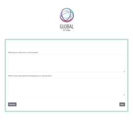 Market Research Template graphic