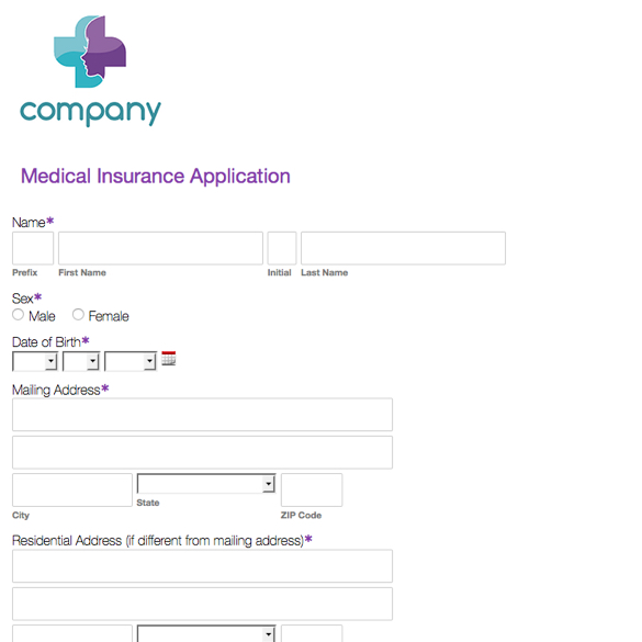 Medical Insurance Application graphic