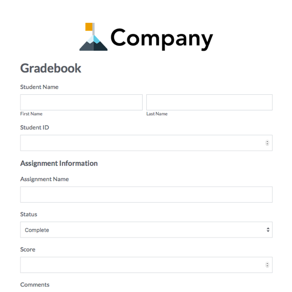 Online Gradebook graphic