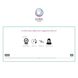 Anonymous Suggestion Box Online Template graphic