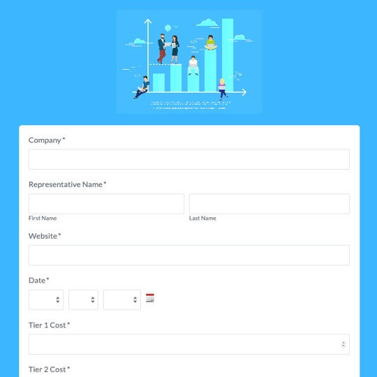 Sales Presentation PowerPoint Template graphic