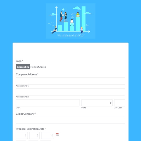 Sales Proposal Template graphic